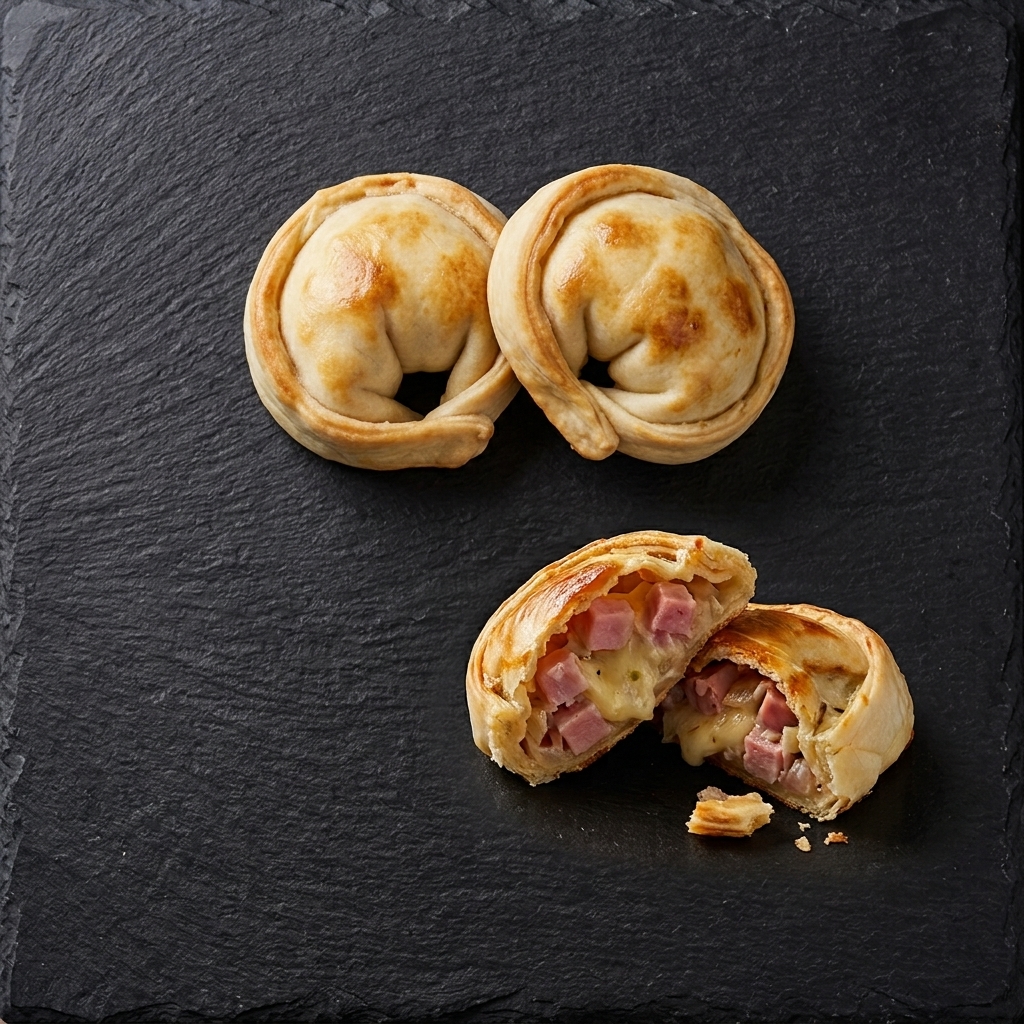 Empanada de jamón y queso